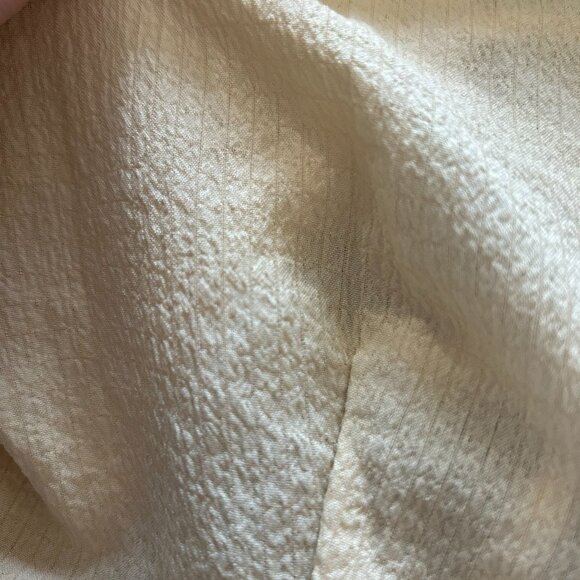 HYFVE Cottagecore Balloon Sleeve Mini Dress M – Soft Yellow Boho Style - Picture 7 of 11